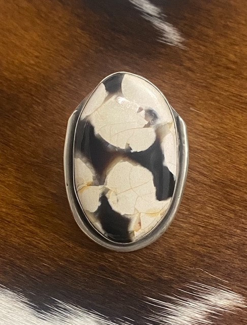 Peanut Wood Jasper Ring