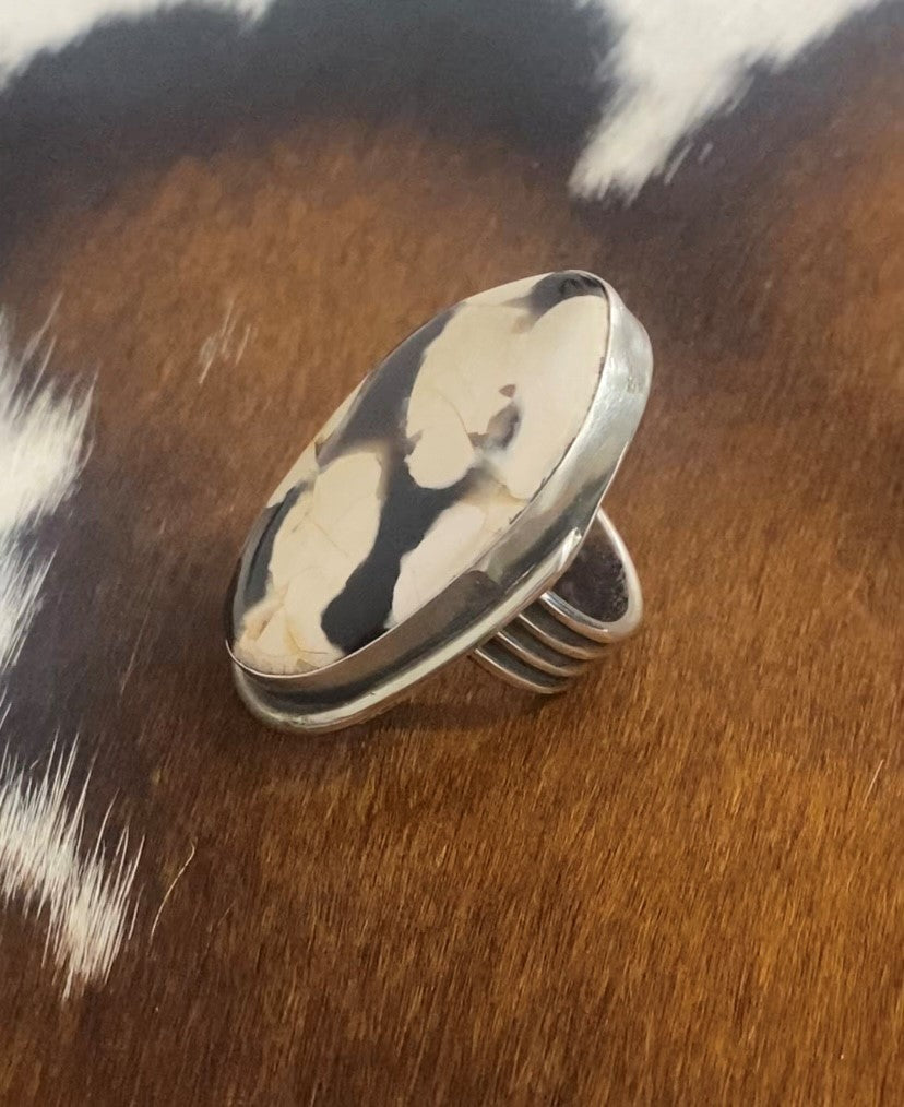 Peanut Wood Jasper Ring